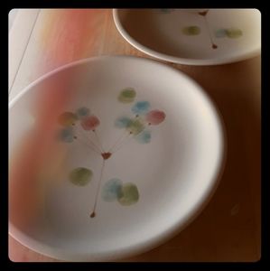 *Vintage McM* "Vernon-Ware Lollipop Tree" Plates